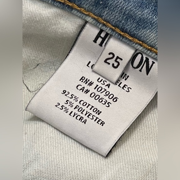 Hudson Nico Skinny Midrise Jeans Size 25 - Picture 12 of 12